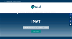 Desktop Screenshot of imat-ac.org.mx